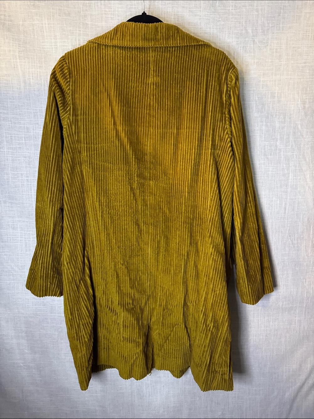 Missoni Olive-Mustard Corduroy Trench Coat - Picture 7 of 7